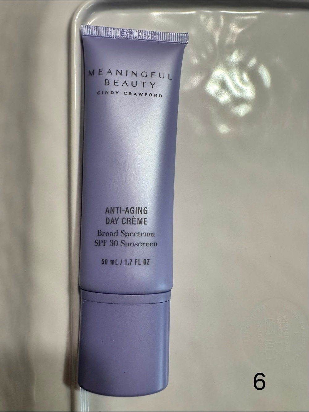 Meaningful Beauty Anti-Aging Day Crème — Lavender Tube
